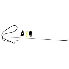 Crown Automotive Mlx-cas82200683k-cl360a50 For Jeep Wrangler 1990-1995 Antenna Kit Driver Side Front Black Metal And Plastic