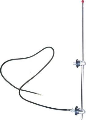 Dales B-18813-rb Cowl Mount Accessory Radio Antenna 1928-1956 Ford Chevy Pickup/car Hotrod