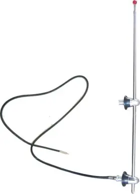 B-18813-rb Dales Cowl Mount Accessory Radio Antenna 1928-1956 Ford Chevy Pickup/car Hotrod