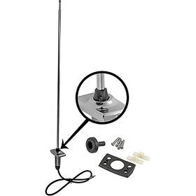 Daniel Carpenter Mustang 18813q 1969-70 Telescoping Radio Antenna Round Mast Tear Drop Collar