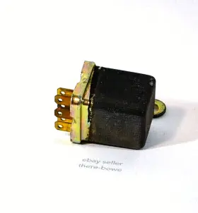 25230-n4300 Datsun 280z Relay 6 Pin Black Paint