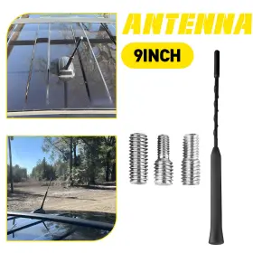 Ty-a59 Deez Parts 9inch Universal Car Antenna Radio Am/fm Antena Roof Mast For Toyota Nissan Mazda