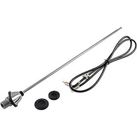 Dennis Carpenter 18813k 1961-66 Ford Radio Antenna Mast Telescoping Round Base