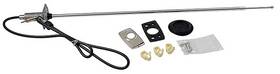 Dennis Carpenter Tr18813e 1967-72 Ford F-series Truck Radio Antenna Assembly Telescoping Mast Rectangle