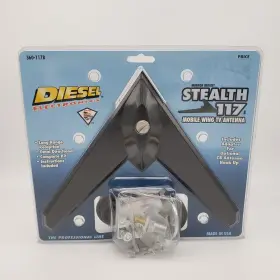 360-117b Diesel Stealth 117 Mobile Wing Tv Antenna Electronics Made In Usa