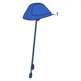 7ec79pdnaa Dodge Oe For Durango 2022 Radio Antenna Assembly