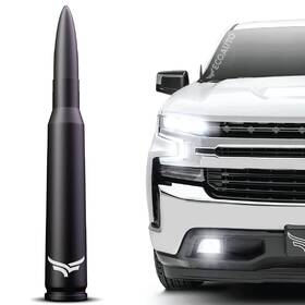 Ecoauto 426956213937 50 Cal Bullet Antenna Replacement Fits All Chevy And Gmc Truck Model Years 6 Inch