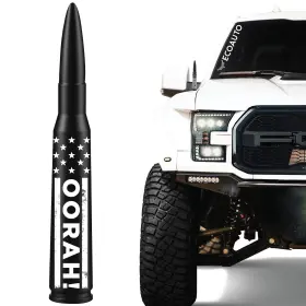 Ecoauto 427296749155 50 Cal Bullet Antenna For Ford Dodge And Ram F150 F250 F350 Oorah