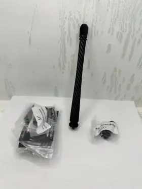 Ant-flex-12in-bk-new Ecoauto Antenna For Truck 8 Inch Dodge Gmc Chevy Ford Wrangler Carbon Fiber