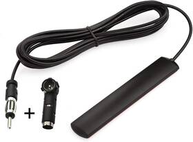 Eightwood Ewan0212fm Car Stereo Fm Radio Antenna Hidden Windshield Din Black