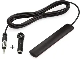 Ewan0212fm Eightwood Car Stereo Fm Radio Antenna Hidden Windshield Din Black