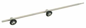 Empi 58-3506-0 Chrome Antenna Dual Base Side Mount 60 Inch Cable Bug 53 66 Bus