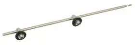 58-3506-0 Empi Chrome Antenna Dual Base Side Mount 60 Inch Cable Bug 53 66 Bus