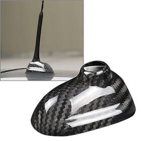 Enen-tradingusa 612051202243 Shark Fin Antenna Cover Sticker Trim Fit Mini Cooper R55 R56 Carbon Black Us