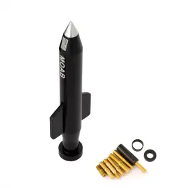 Sa113bk Esr Performance 1999-2020 Ford F250 F350 Super Duty 5.5 Inch Billet Moab Am Fm Radio Antenna Black