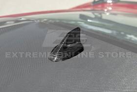 Extreme Online Store Wsa-vent-1460-bkcf For 24-up Ford Mustang S650 Carbon Fiber Tape-on Roof Shark Fin Antenna Cover