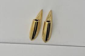 Fargo 2135 1959-1960 Impala 24k Gold Plated Antenna Bases