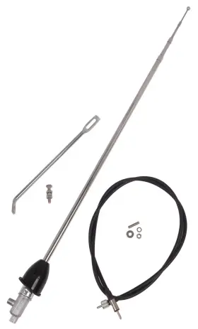 53c-9285 Fargo Automotive 1953 1954 Chevy Car Belair 150 210 Antenna Kit W Cable #53c-9285