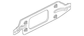 7t4z-18888-a Ford Genuine Receiver Mount Bracket
