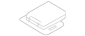 Ae5z-18812-j Ford Genuine 2010-2011 Milan Fusion Antenna Cable