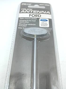 Ford Ant-1200 Billet Antenna Emblem Truck Universal Hot Rat Rod F150 Ranger Ranchero F250