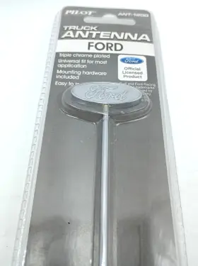 Ant-1200 Ford Billet Antenna Emblem Truck Universal Hot Rat Rod F150 Ranger Ranchero F250