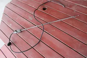 C3oz-18813-a Ford 1963 1964 Fairlane Factory Radio Antenna Sedan Sport Coupe Oem