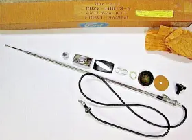 C8zz-18813-a Ford Nos 68 Mustang Manual Front Fender Mount Antenna