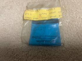 Ford Fomoco D8ly-18919-a Nos 1978 Lincoln Radio Antenna Chrome Bezel Nut