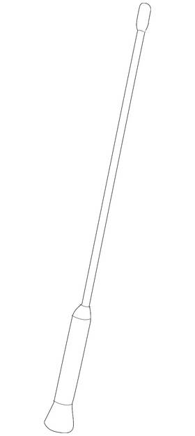Ford Gr3z-18813-ad Genuine Antenna Mast