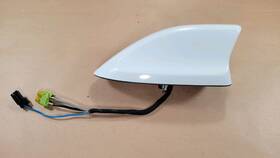 Ford Jj7t-19g461-aa54wf 2015-2023 Edge Shark Fin Roof Antenna Oem Oxford White