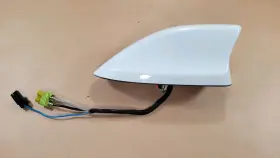 Jj7t-19g461-aa54wf Ford 2015-2023 Edge Shark Fin Roof Antenna Oem Oxford White