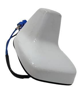 Ford Jl3t-19k351-ac54wf-yz F-150 Supercrew Rear Roof Shark Fin Antenna Assembly Oem White 2018-2020