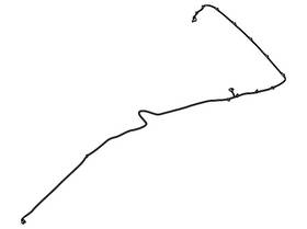 Ford Kt1z-18812-m Genuine Antenna Cable