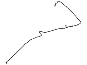 Kt1z-18812-m Ford Genuine Antenna Cable