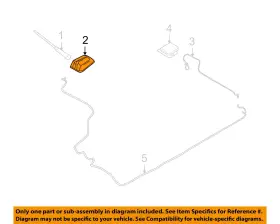 Be8z18936a Ford Oem Radio Antenna-base