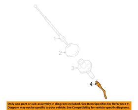 Ford Oem F65z18812ad Oem-radio Antenna Cable