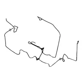 A06-41347-003 Freightliner Antenna Cable 1750 Mm Length For