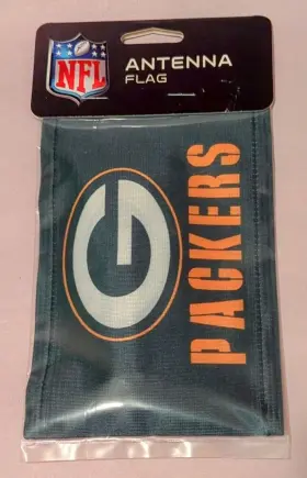 178865971 Fremont Die Motorcycle/car Antenna Flag - Green Bay Packers 1 Free Shipping