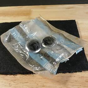 General Motors 1602168 Pair 1973-1976 Cadillac Antenna Escutcheons Nos Gm #1602168 Oem
