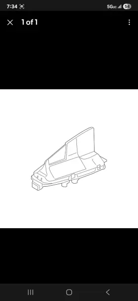 65208705914 Genuine Bmw Oem Roof Mount Antenna For 740i 750e Xdrive 760i