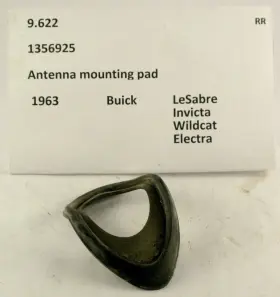 1356925 Gm 1963 Buick Lesabre Wildcat Electra Antenna Mounting Pad