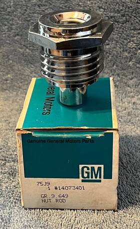 Gm 14073401 Corvette Antenna Mount Nut - 1984-87 Nos #