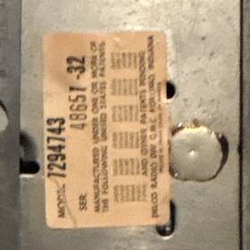 Gm 7294743 Radio