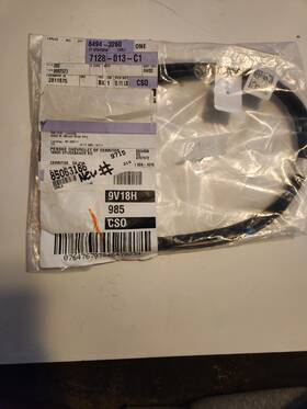 Gm 85063186 Genuine Rearview Camera Rear Closure Coaxial Cable