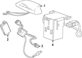 Gm 87832572 Genuine Antenna Assembly