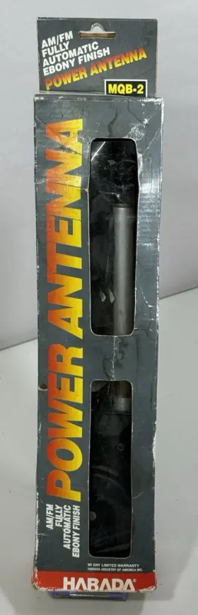 Mqb-2 Harada 049225554172 Am/fm Power Antenna New Nos Automatic Ebony Finish