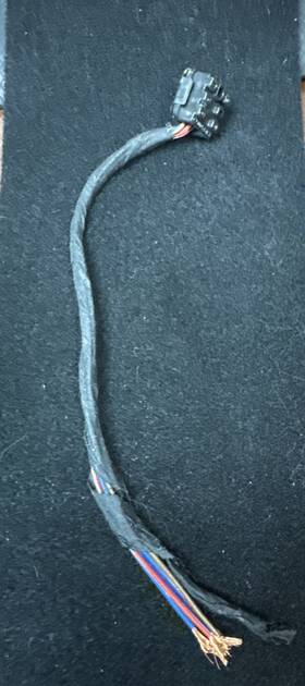 Hirschmann 0105451128 Mercedes-benz 1980s 6000 El Power Radio Antenna Wiring Harness 10.5 Inch