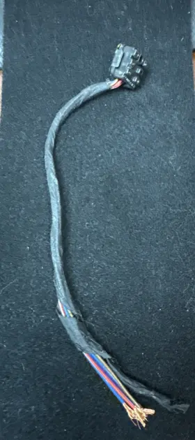 0105451128 Hirschmann Mercedes-benz 1980s 6000 El Power Radio Antenna Wiring Harness 10.5 Inch