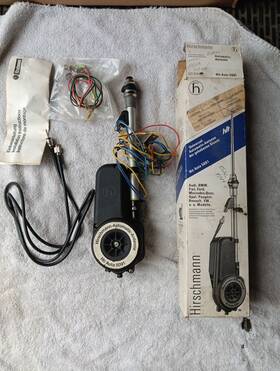 Hirschmann 5091 Rare Nos New Hit Auta Power Antenna Porsche Bmw Mercedes Benz